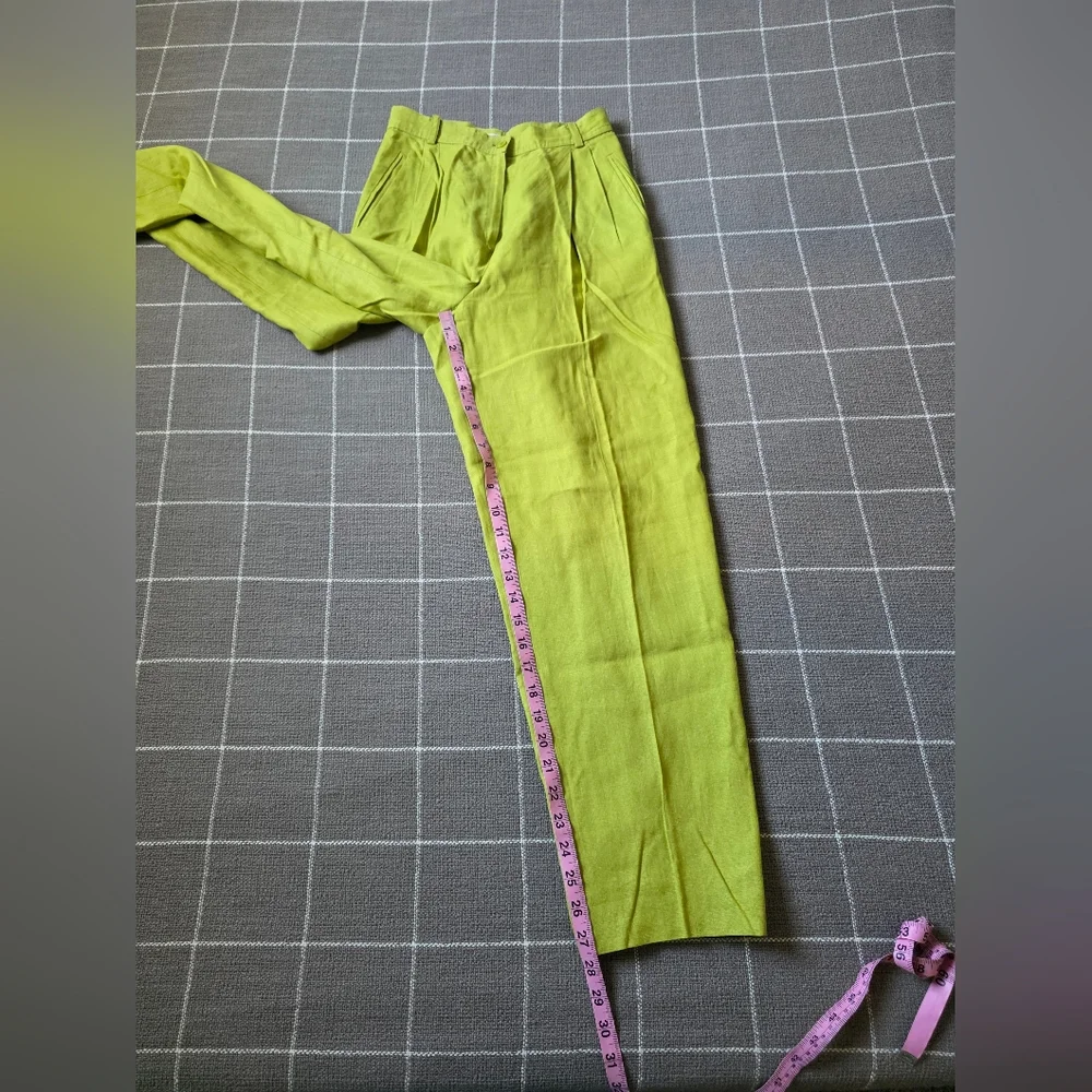 Vtg Gucci Linen Trousers - Picture 6 of 12